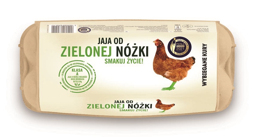WYBIEGANE KURY Jaja wiejskie od zielonej nóżki - 10 szt.