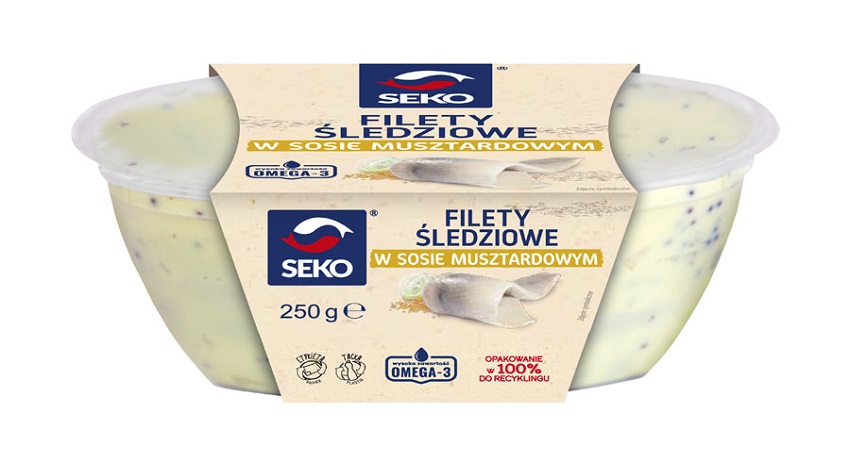 SEKO Filety śledziowe w sosie musztardowym