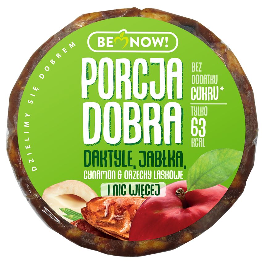 PORCJA DOBRA Przekąska owocowo-orzechowa z cynamonem