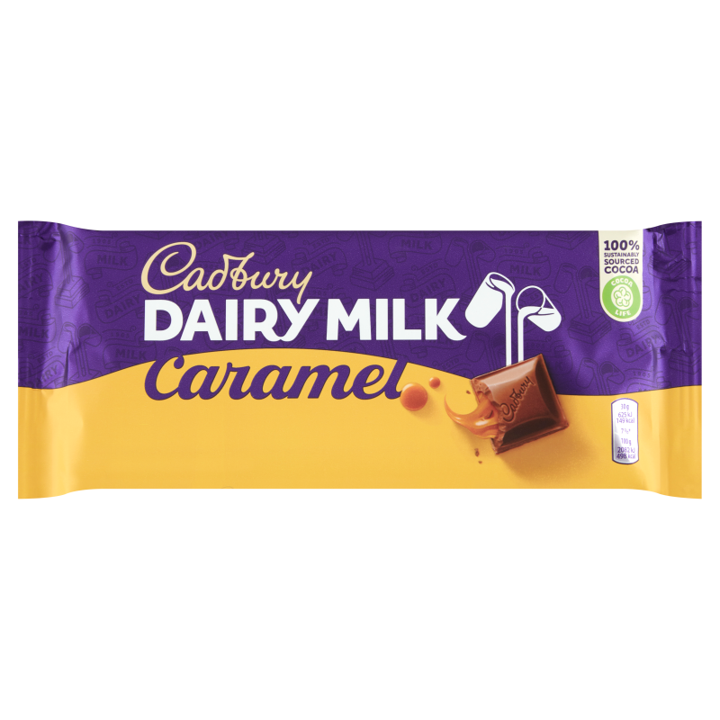 CADBURY Czekolada mleczna z karmelem frisco.pl