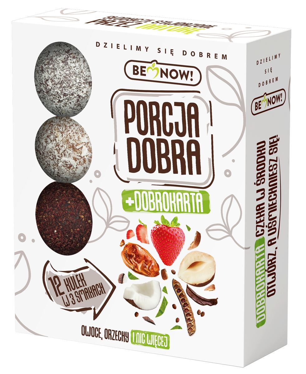 PORCJA DOBRA Kulki mocy owocowo-orzechowe