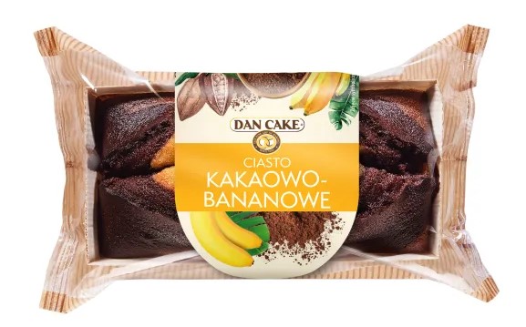 DAN CAKE Ciasto kakaowo-bananowe