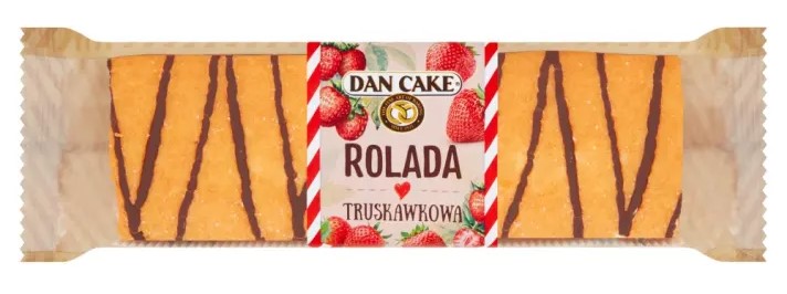 DAN CAKE Rolada truskawkowa frisco.pl