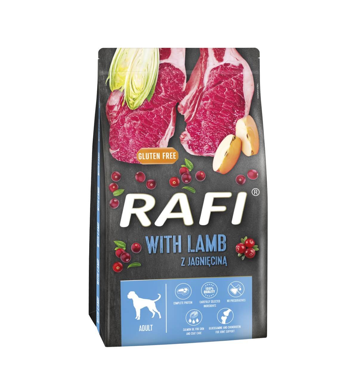 RAFI Sucha karma dla psów z jagnięciną