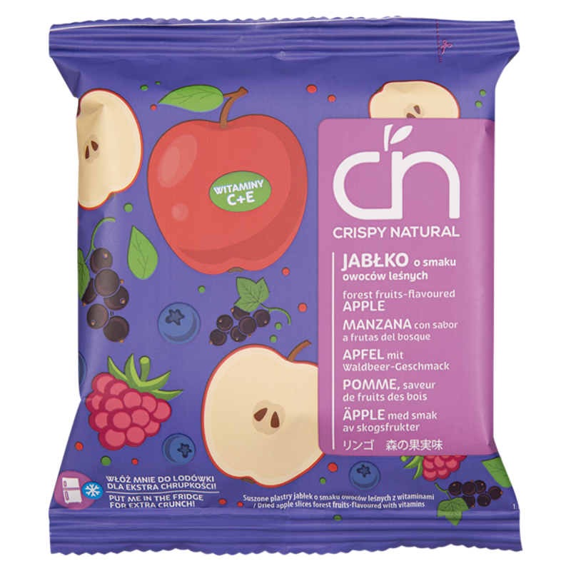 CRISPY Jabłka ze smakiem owoców leśnych