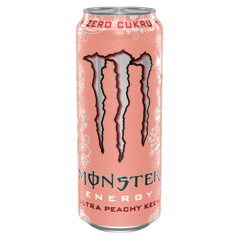MONSTER Peachy Gazowany napój energetyzujący