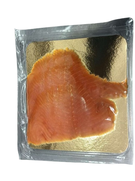 FRISCO FISH Pstrąg łososiowy wędzony na zimno plastry