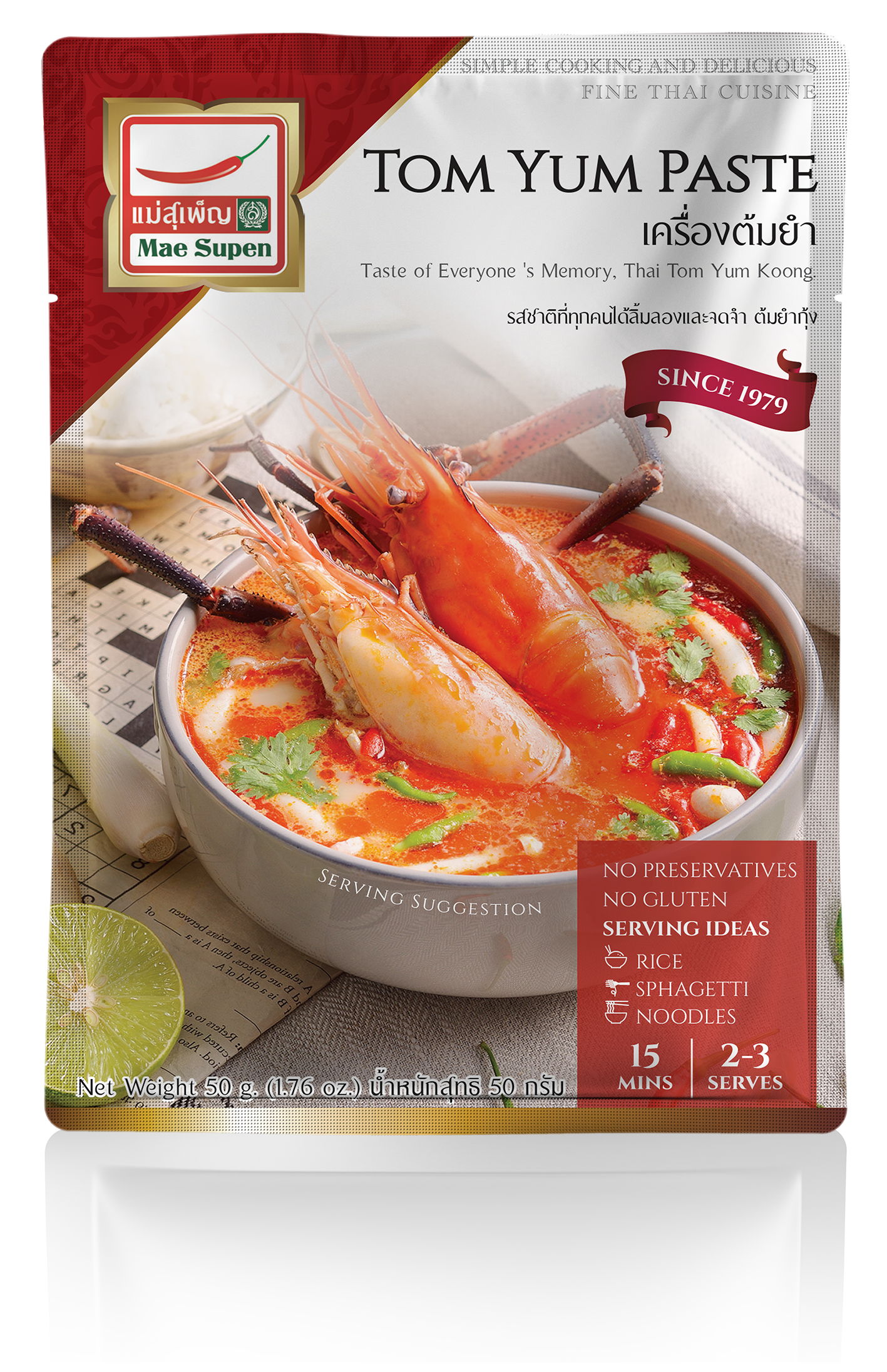 MAE SUPEN Pasta Tom Yum