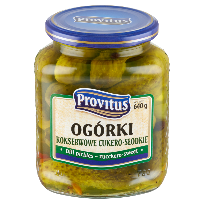 PROVITUS Ogórki konserwowe cukero-słodkie frisco.pl