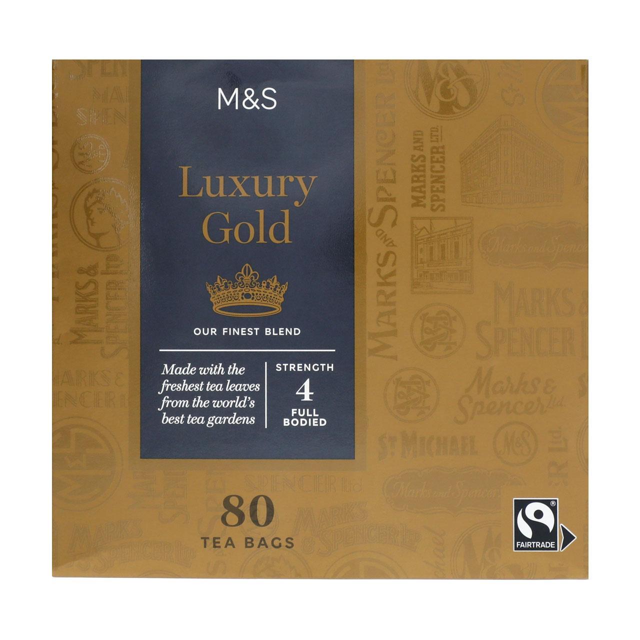 MARKS & SPENCER Herbata czarna Luxury Gold (80 torebek)