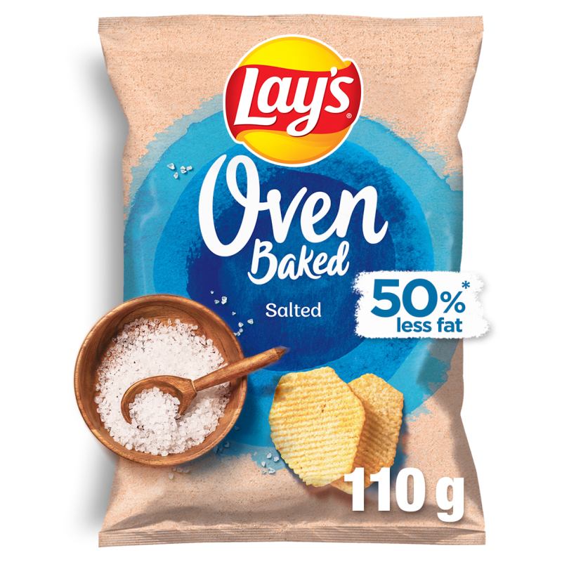 LAY'S Oven Baked Pieczone formowane chipsy ziemniaczane solone frisco.pl