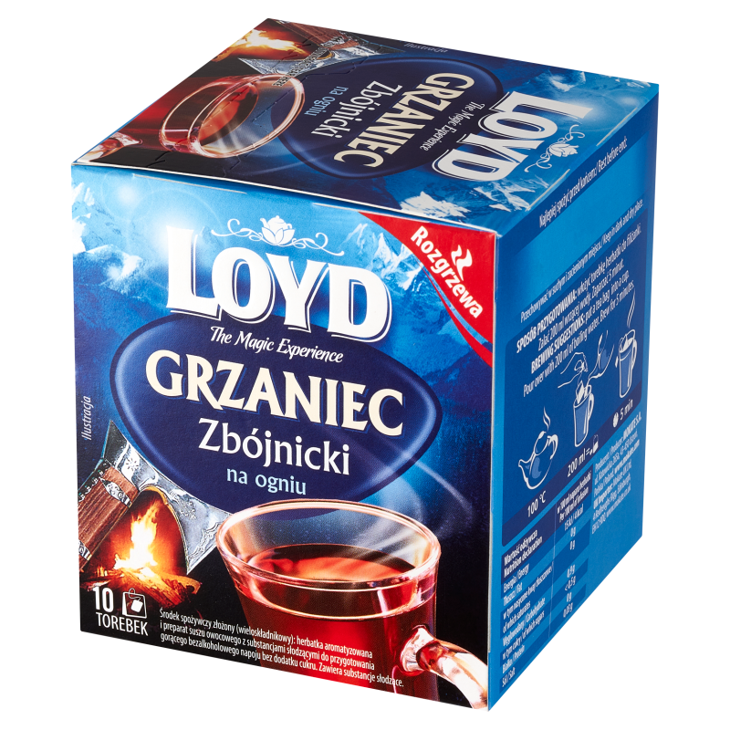 LOYD TEA Herbata Grzaniec Zbójnicki na ogniu 10 torebek ex. frisco.pl