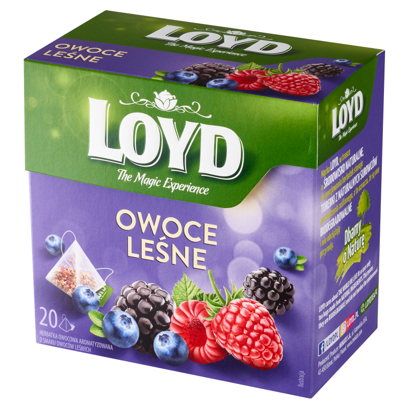 LOYD TEA Herbata Owoce Leśne 20 torebek ex. frisco.pl