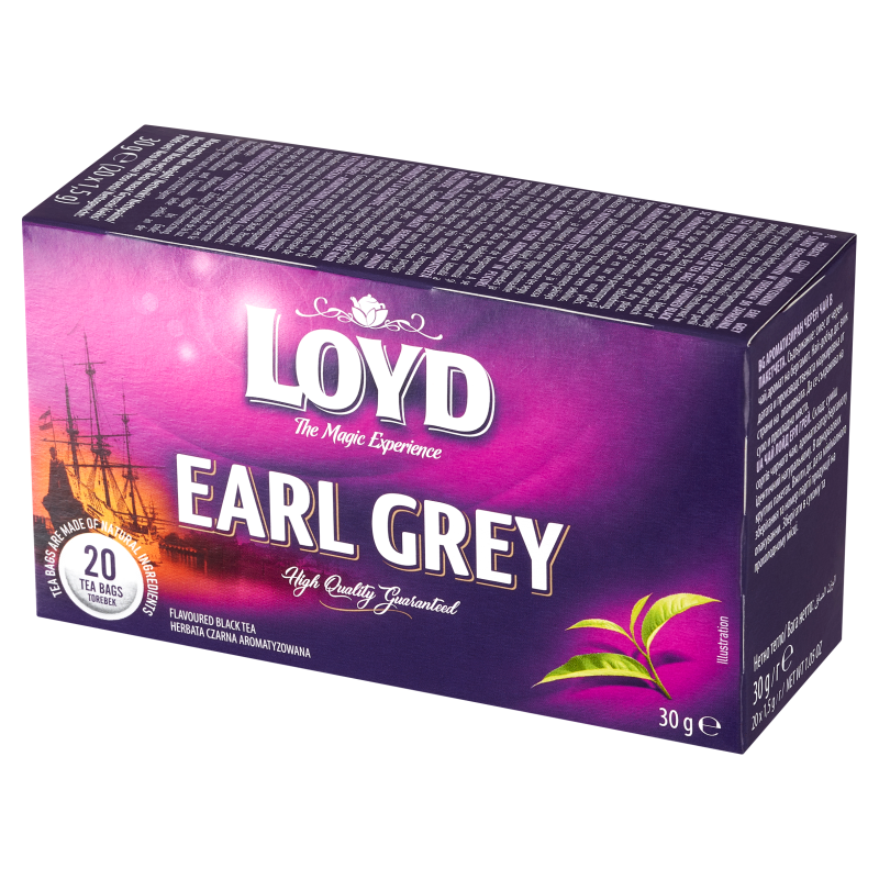 LOYD TEA Herbata Earl Grey 20 torebek ex.