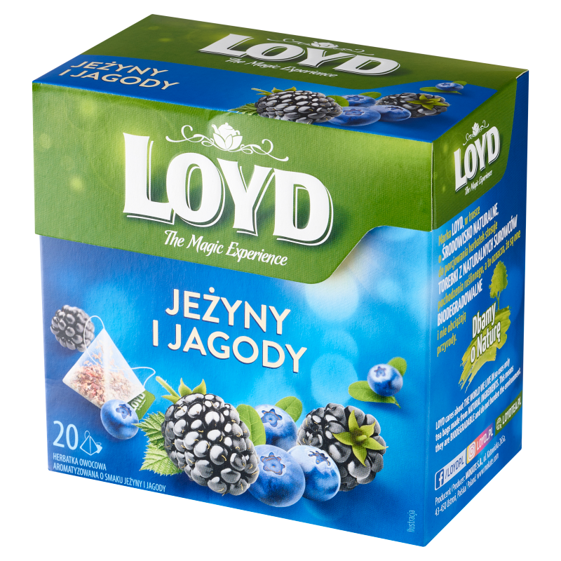 LOYD TEA Herbata Jeżyny i Jagody 20 torebek ex. frisco.pl