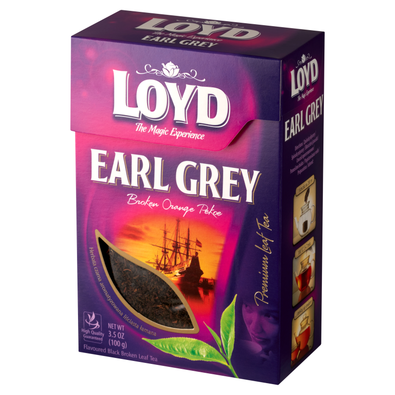 LOYD TEA Herbata Earl Grey czarna aromatyzowana liściasta frisco.pl