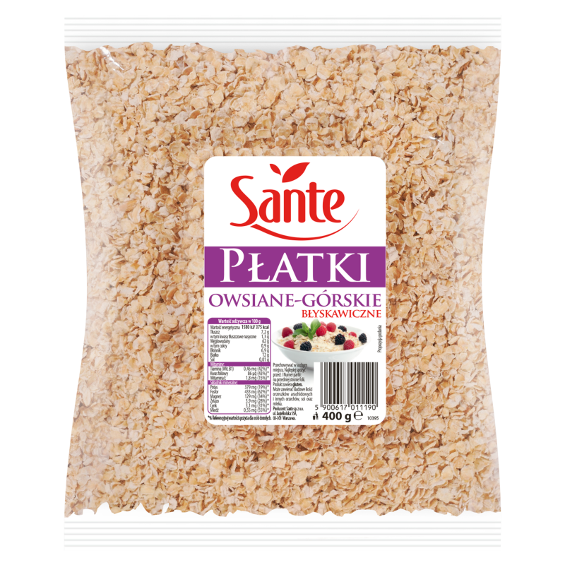 SANTE Płatki owsiane górskie błyskawiczne