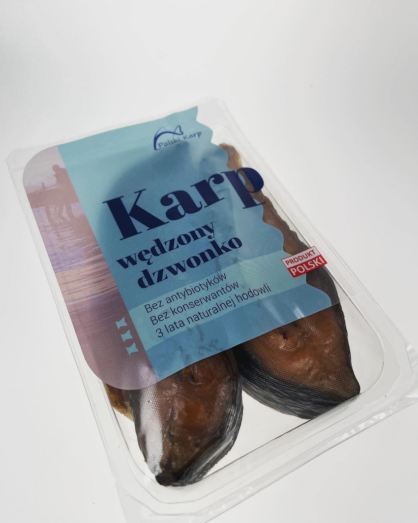 POLSKI KARP Karp wędzony dzwonko (240g - 360g)