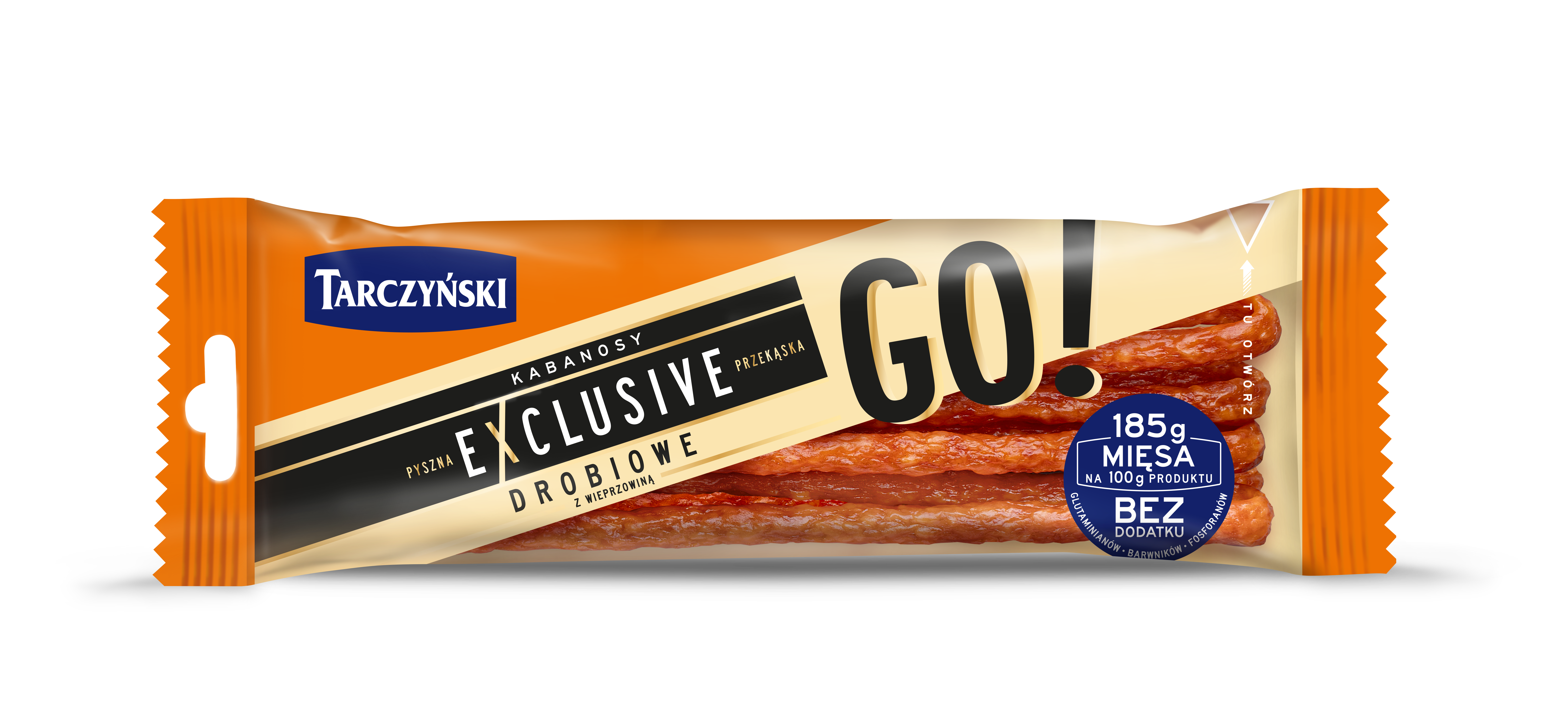 TARCZYŃSKI Exclusive GO! Kabanosy drobiowe bezglutenowe frisco.pl