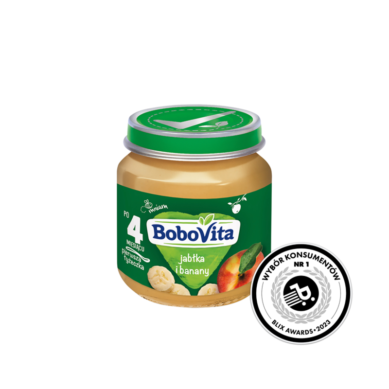 BOBOVITA Deserek Jabłka i banany - po 4 miesiącu frisco.pl