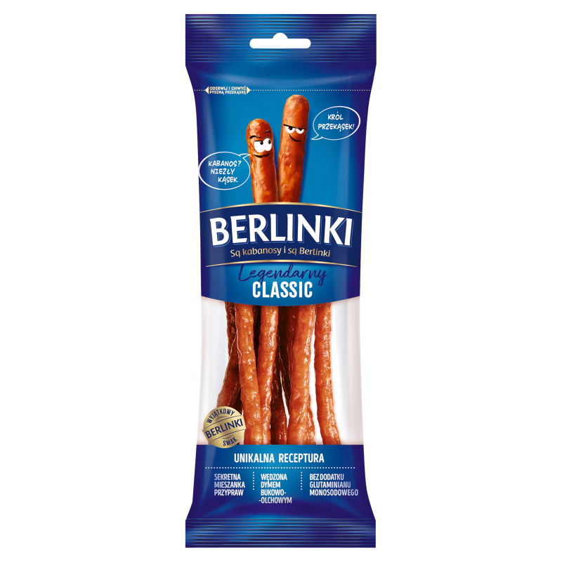 Berlinki Kabanosy Berlinki Legendarny Classic frisco.pl