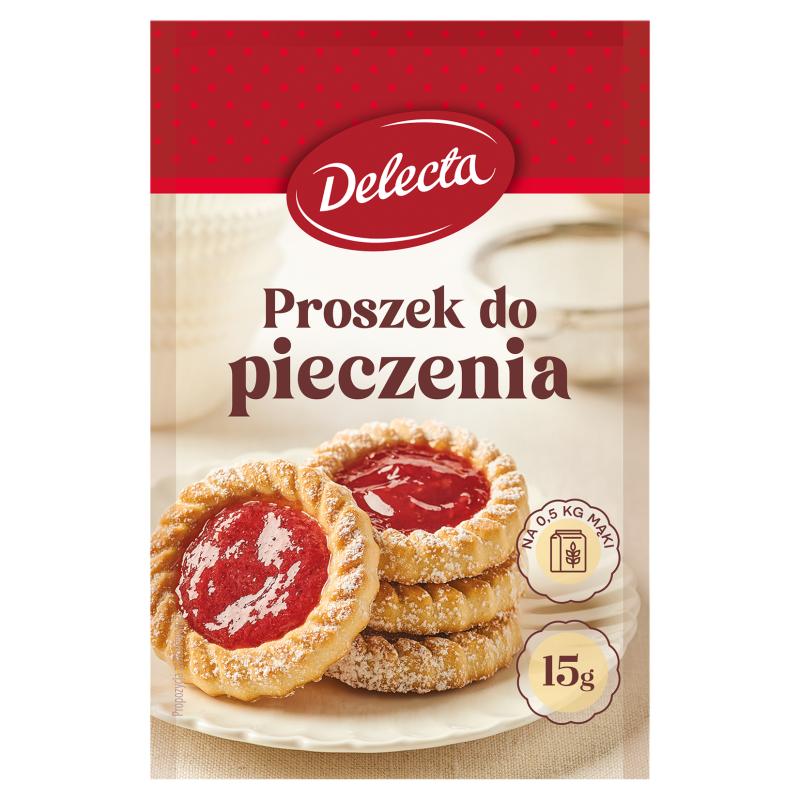 DELECTA Proszek do pieczenia (na 0,5 kg mąki) frisco.pl