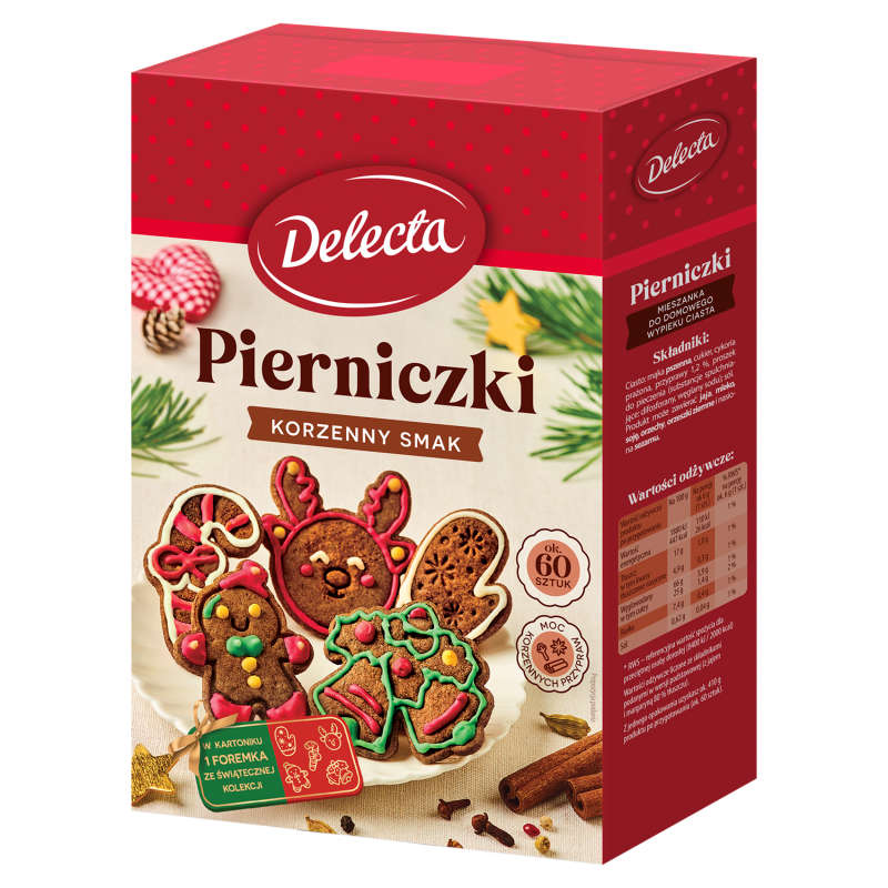 DELECTA Pierniczki korzenne (mieszanka do wypieku) frisco.pl