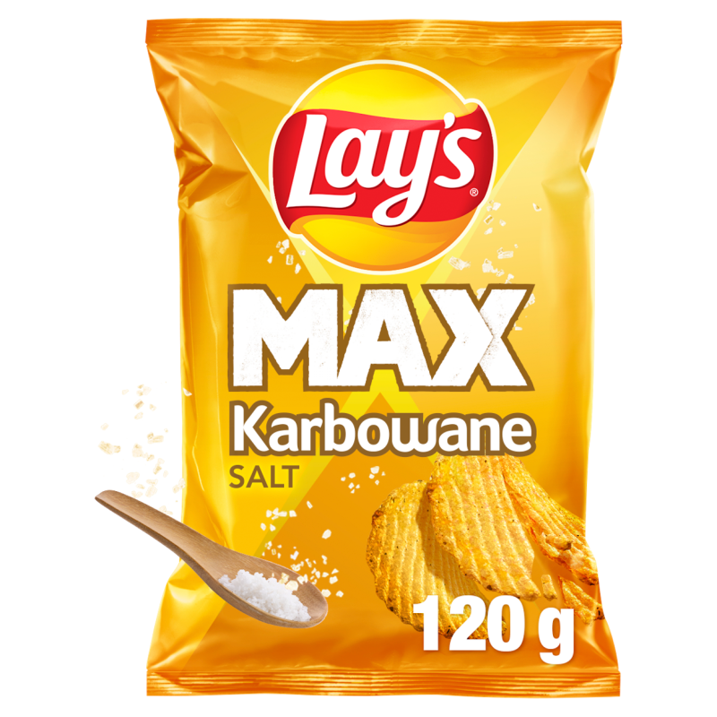 LAY'S MAX Chipsy ziemniaczane karbowane solone frisco.pl