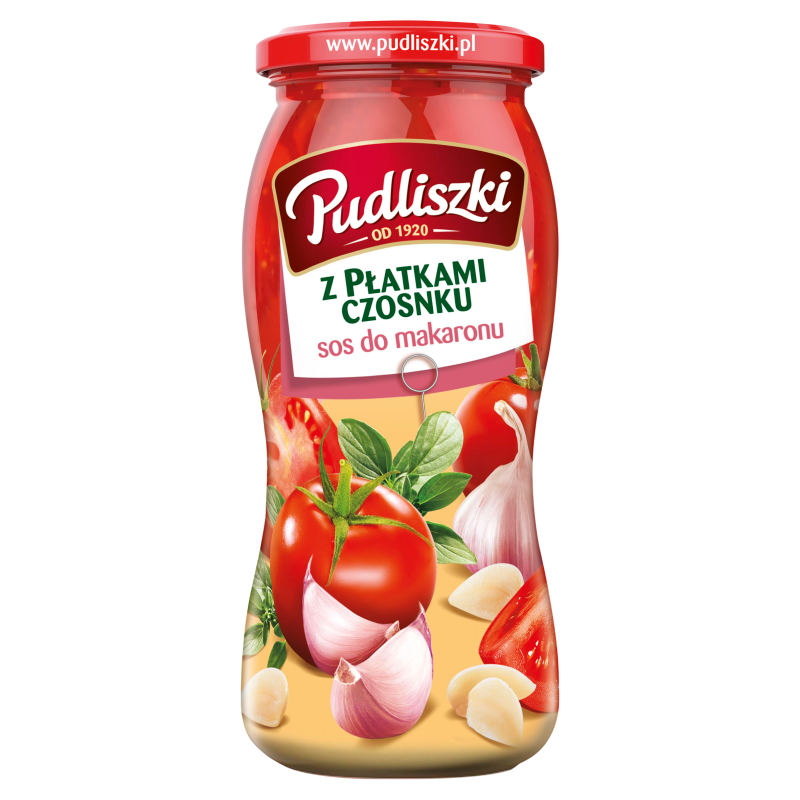 PUDLISZKI Sos do makaronu z płatkami czosnku frisco.pl
