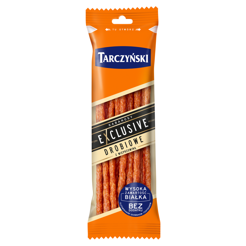 TARCZYŃSKI Exclusive Kabanosy drobiowe bezglutenowe frisco.pl