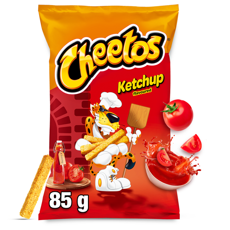 CHEETOS Chrupki kukurydziane o smaku ketchupowym frisco.pl