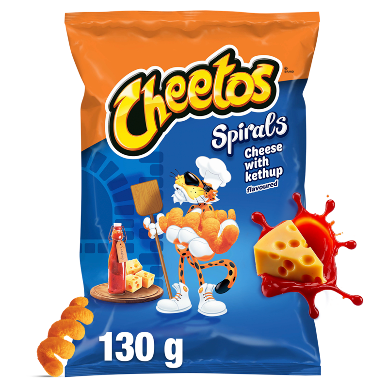 CHEETOS Chrupki kukurydziane o smaku serowo-ketchupowym frisco.pl