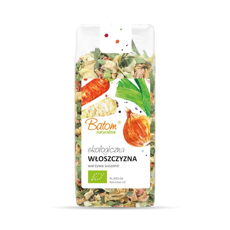 BATOM Ekologiczna włoszczyzna (warzywa suszone) BIO