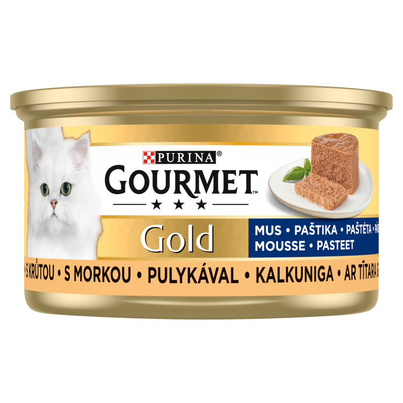 GOURMET Gold Karma dla kotów - mus z indykiem frisco.pl