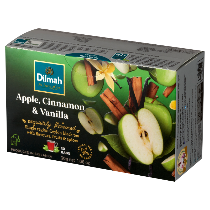 DILMAH Herbata jabłko-cynamon-wanilia 20 torebek ex. frisco.pl