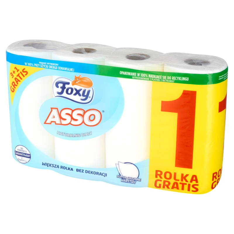 FOXY Asso Ręcznik kuchenny 4 szt. (3+1 gratis)
