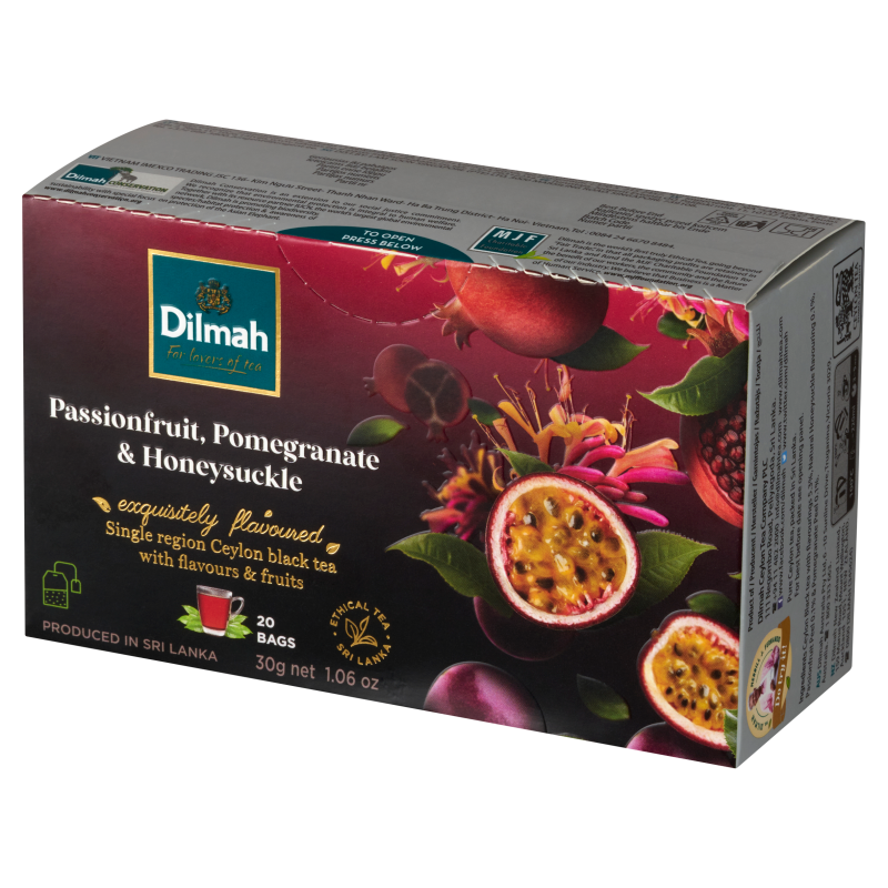 DILMAH Herbata passiflora-granat-wiciokrzew 20 torebek ex. frisco.pl