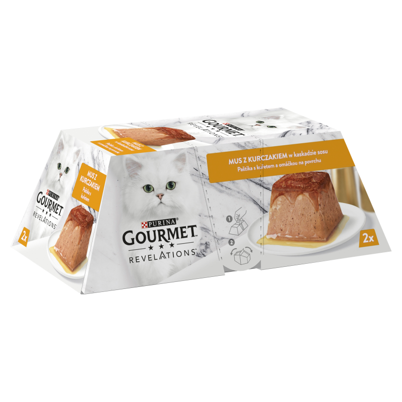 GOURMET Revelations Mus z kurczakiem (2x57g) frisco.pl