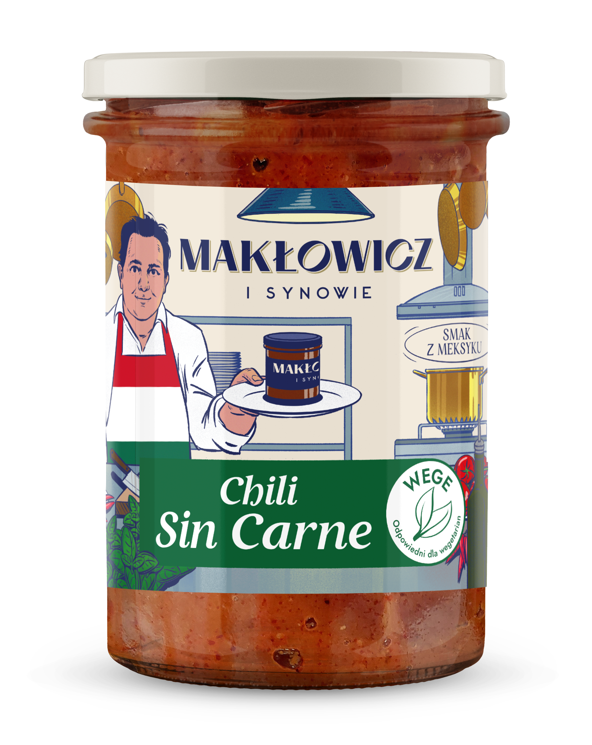 MAKŁOWICZ I SYNOWIE Chili sin carne (smak z Meksyku)