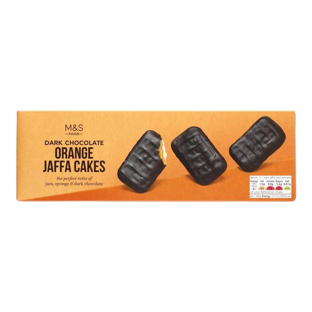 MARKS & SPENCER Biszkopty z masą pomarańczową oblane czekoladą