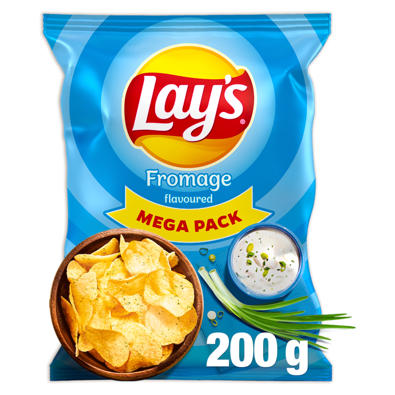 LAY'S Chipsy ziemniaczane o smaku śmietankowego serka z ziołami frisco.pl