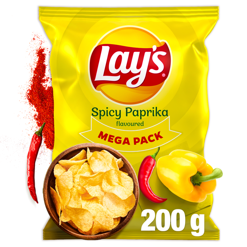 LAY'S Chipsy ziemniaczane o smaku pikantnej papryki frisco.pl