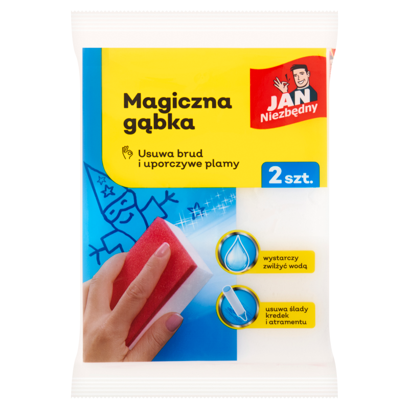 JAN NIEZBĘDNY Magiczna gąbka 1+1 GRATIS (2 szt.)