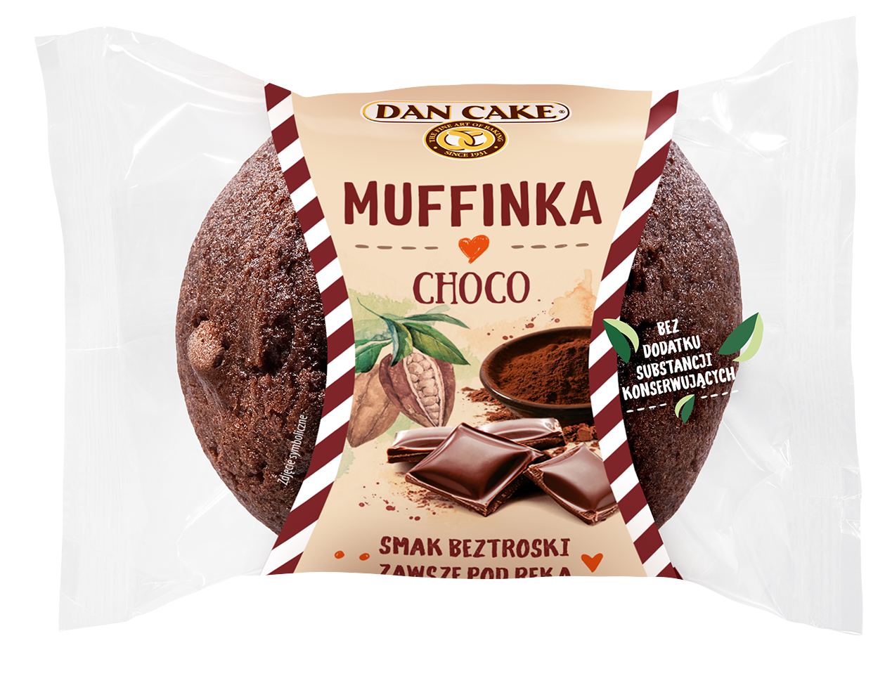 DAN CAKE Muffinka czekoladowa