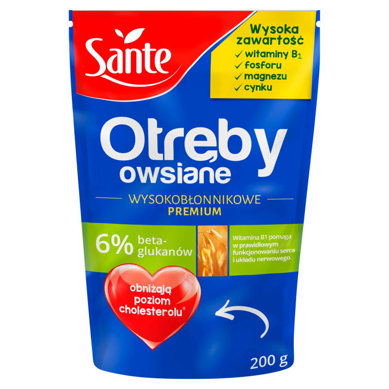 SANTE Otręby owsiane wysokobłonnikowe frisco.pl