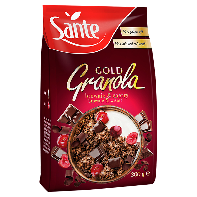 SANTE Gold Granola brownie & wiśnie