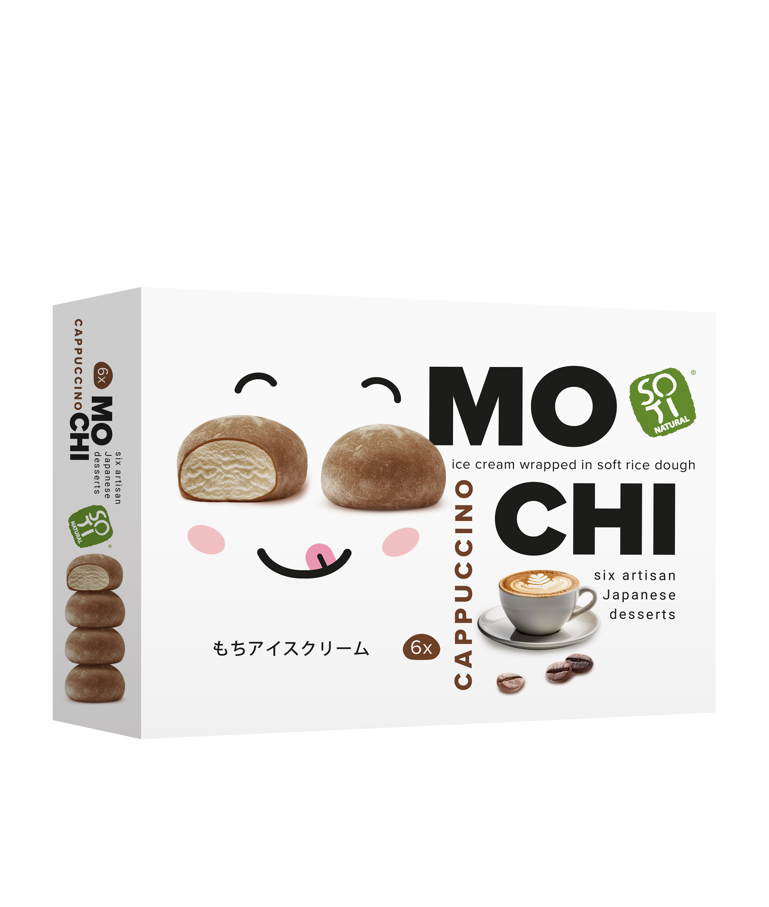 SOTI NATURAL Mochi o smaku cappuccino