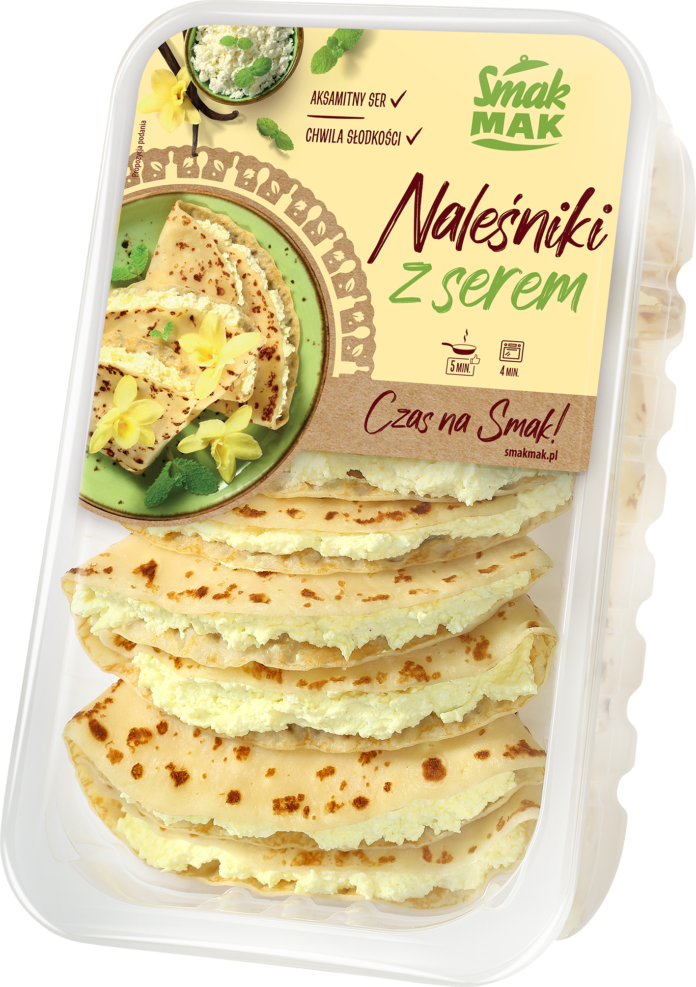 SMAKMAK Naleśniki z serem