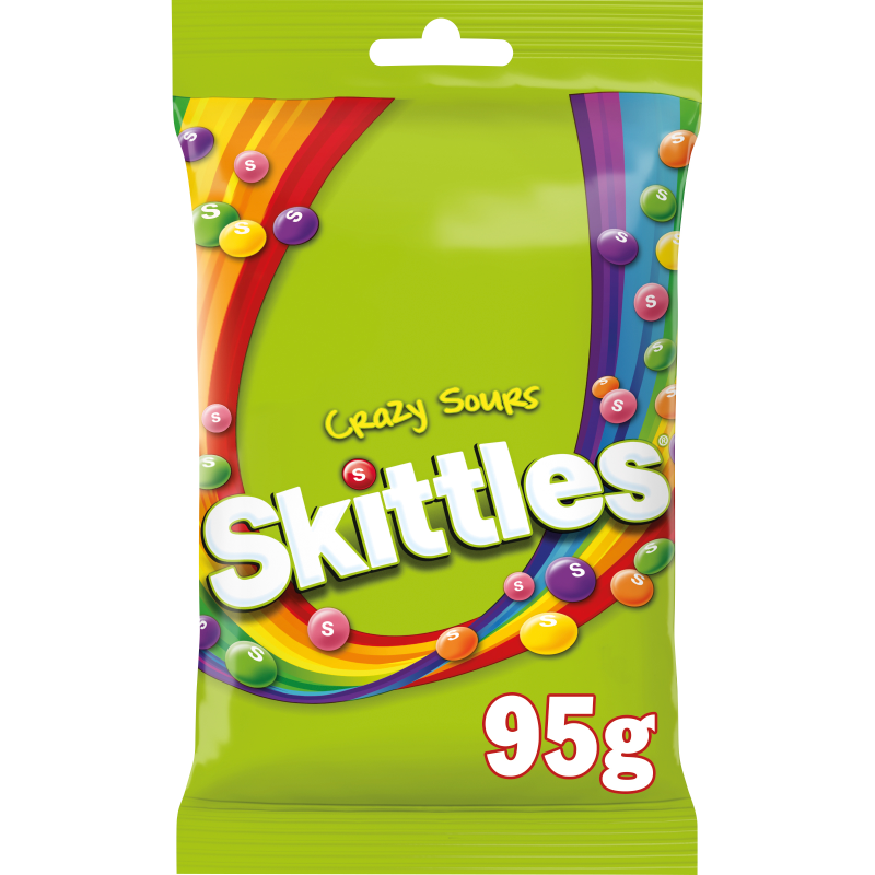 SKITTLES Crazy Sours Cukierki do żucia frisco.pl