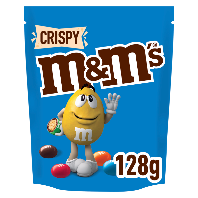 M&MS Crispy Cukierki z mlecznej czekolady z kruchym wnętrzem frisco.pl